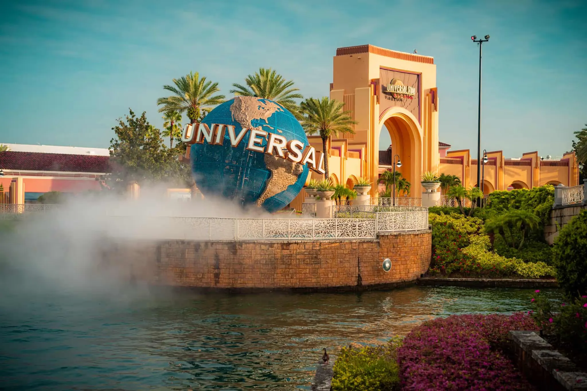 Vista de los parques de Universal Orlando