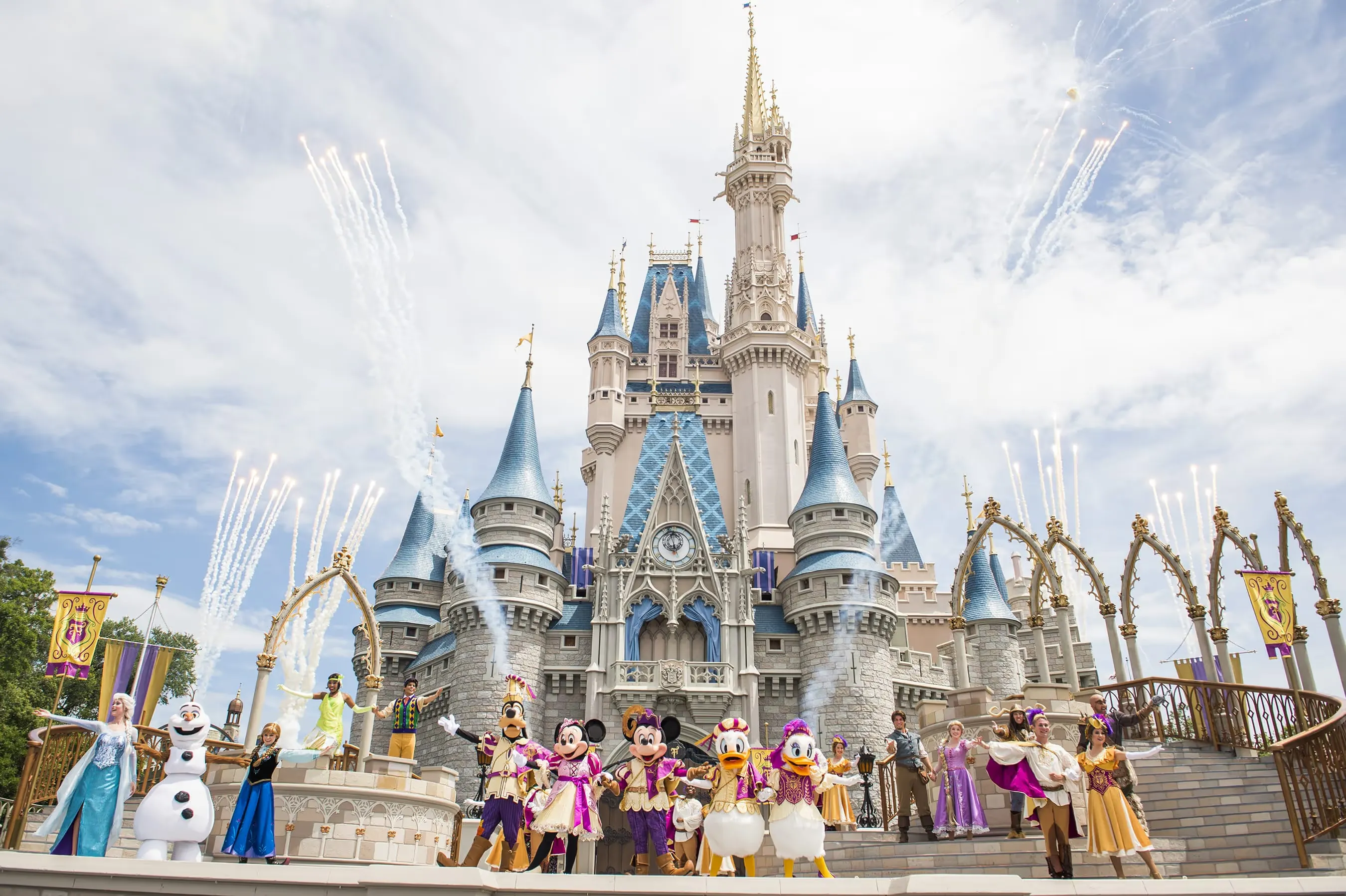 imagen del castillo de Magic Kingdom en Disney Orlando