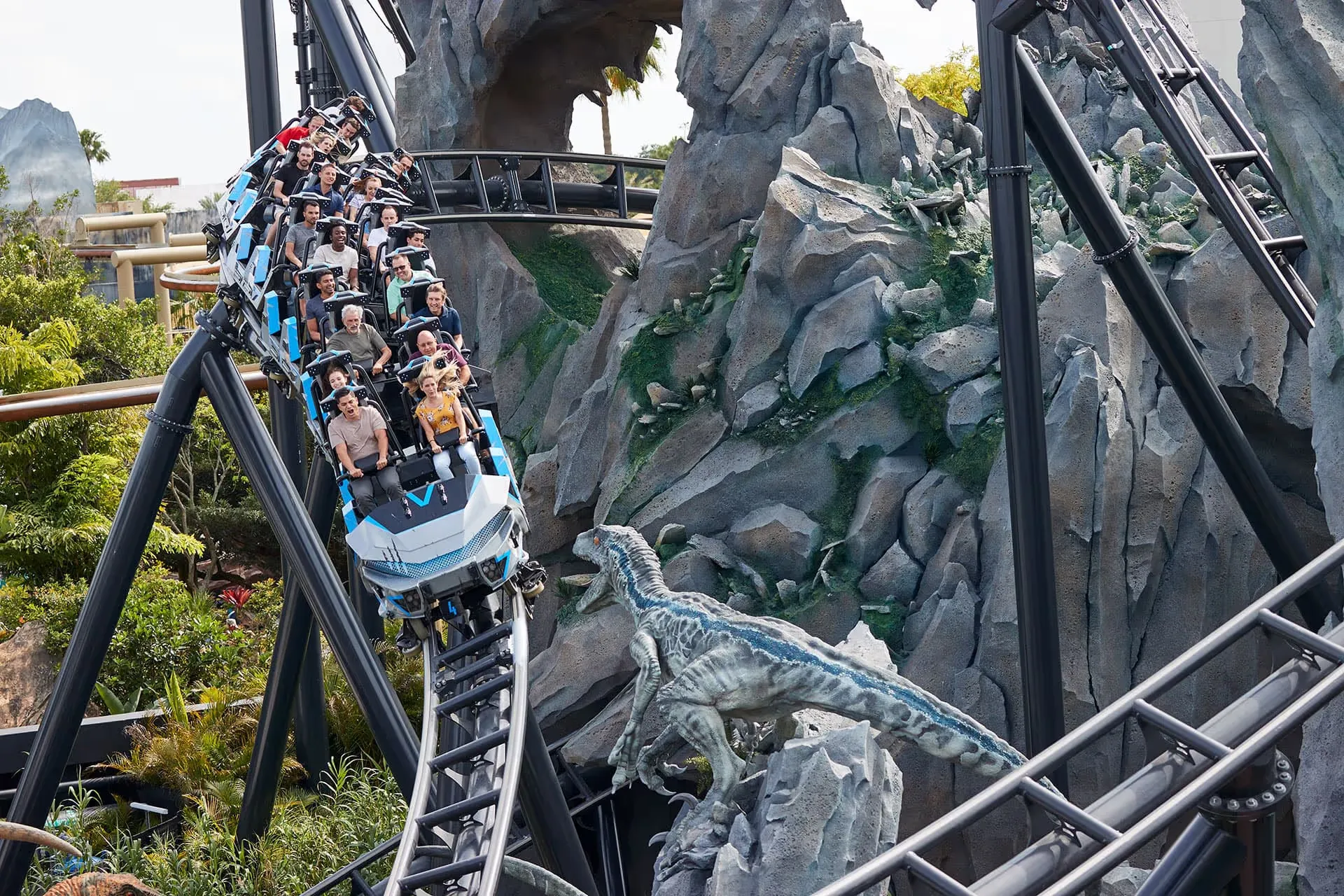 foto sobre velocicoaster en universal orlando