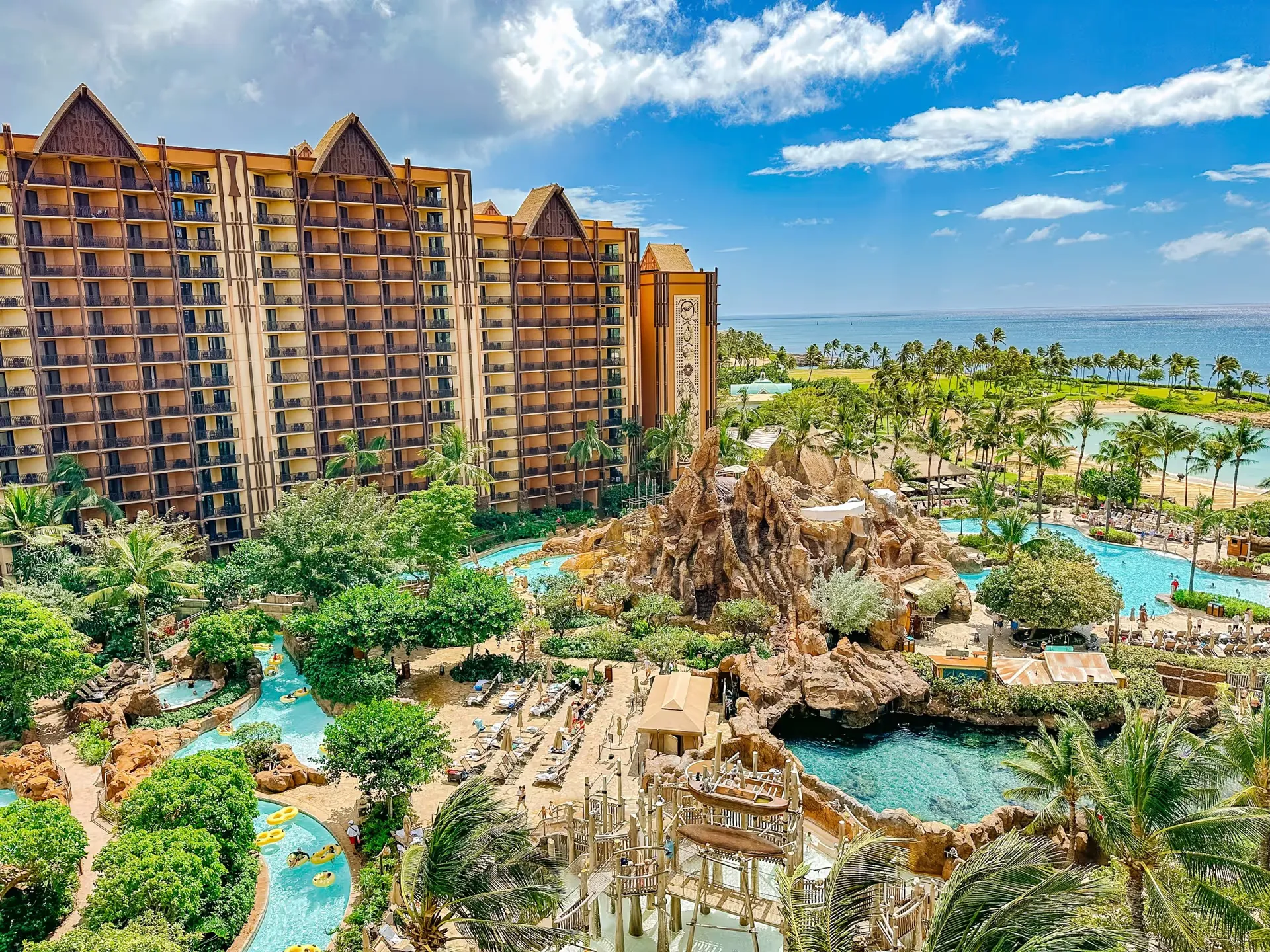 Foto sobre Aulani Resort, el hotel de Disney en Hawaii