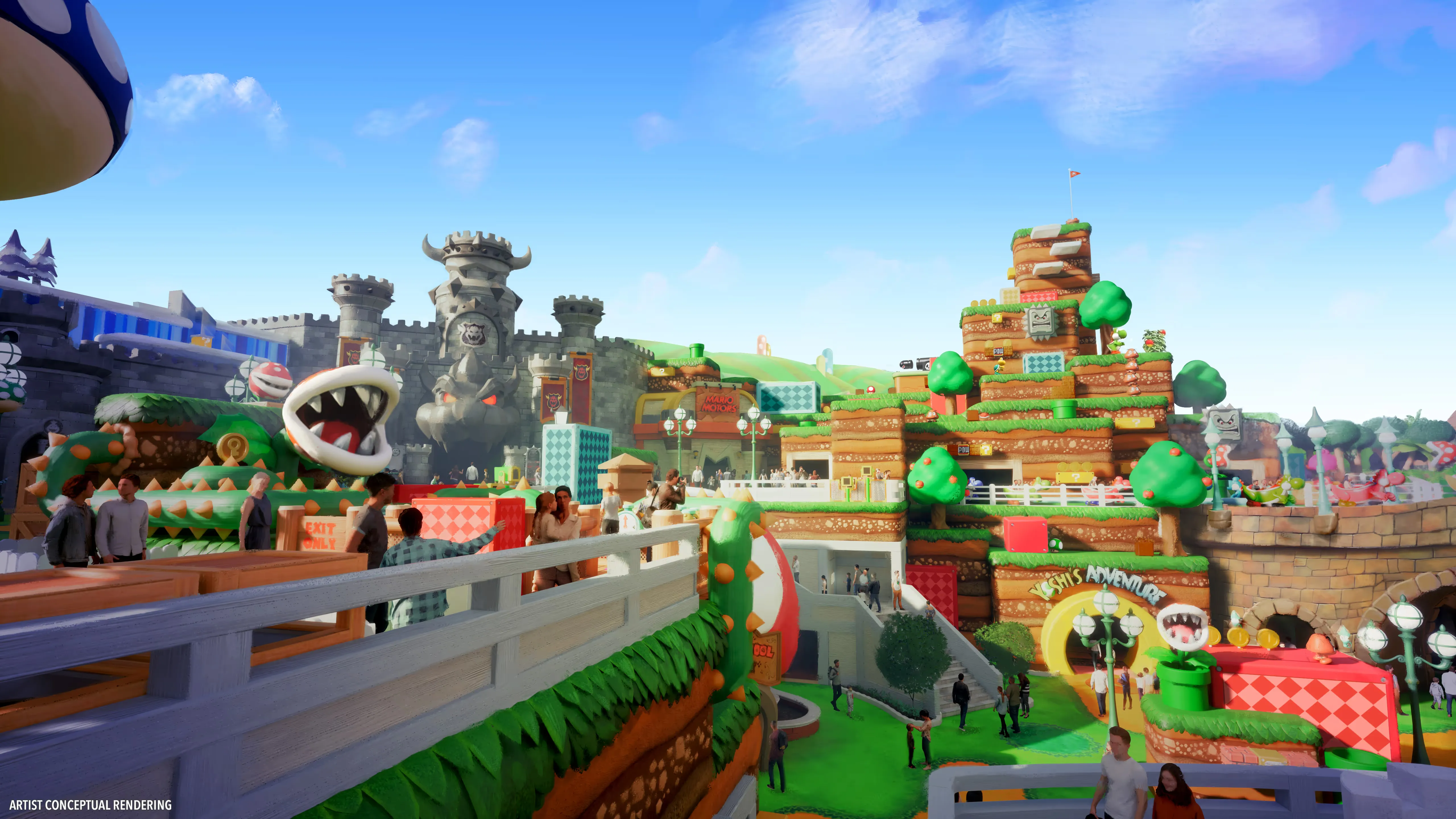 Imagen de Super Nintendo World en Epic Universe