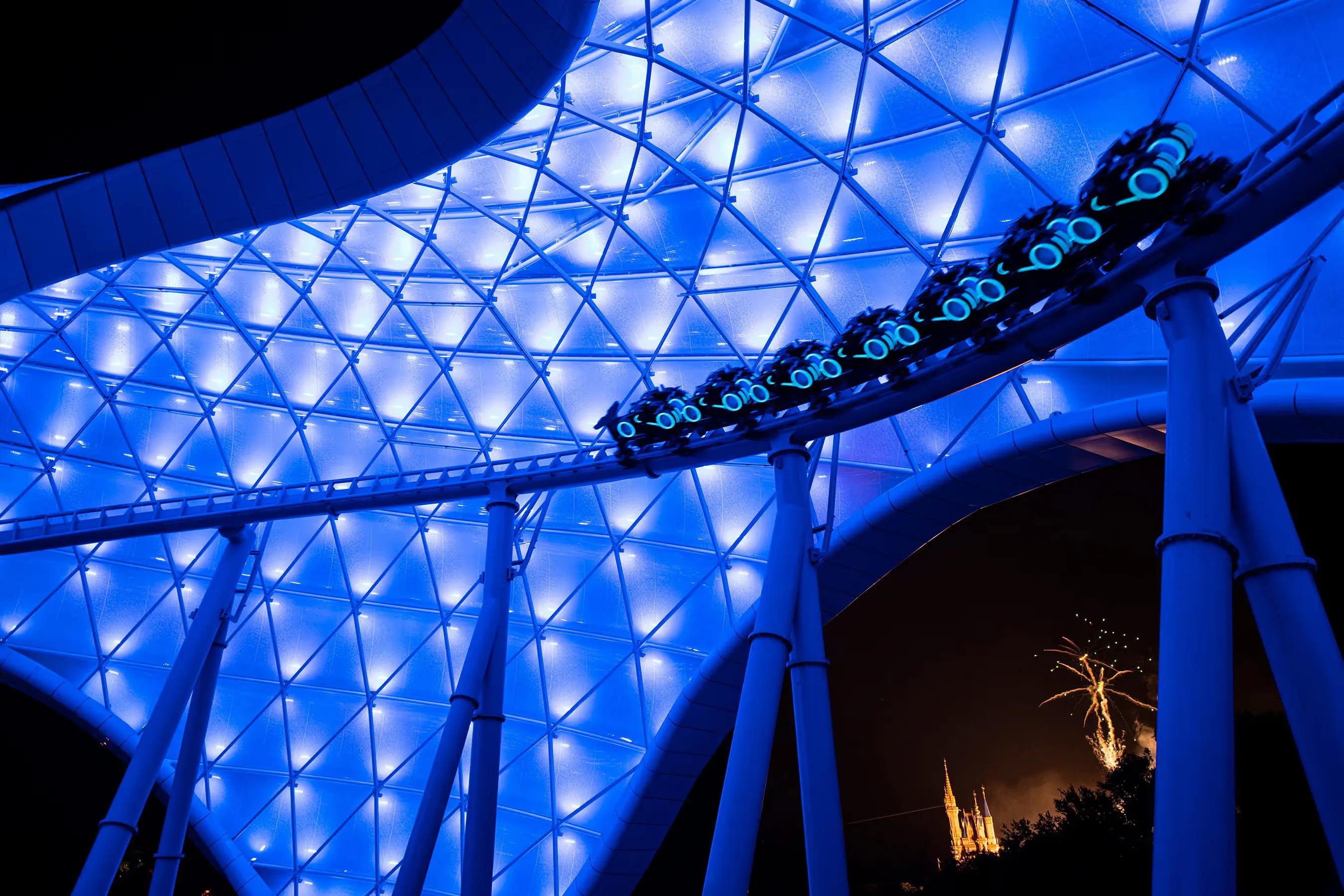 Atraccion TRON de Disney Orlando
