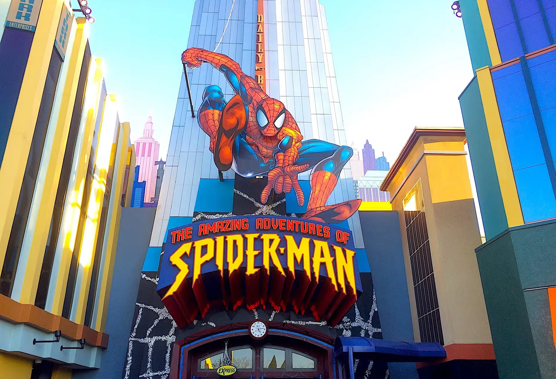 Imagen simulador de Spiderman Universal Orlando