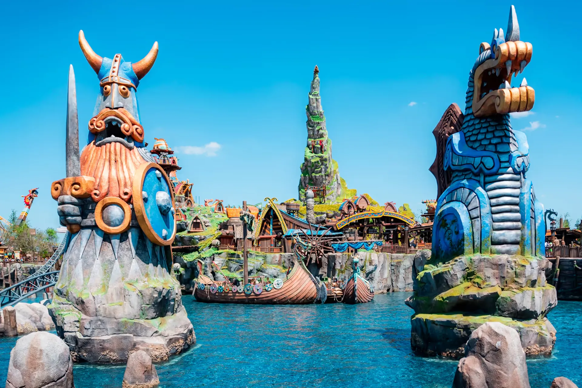 Imagen de Isle of Berk en Epic Universe