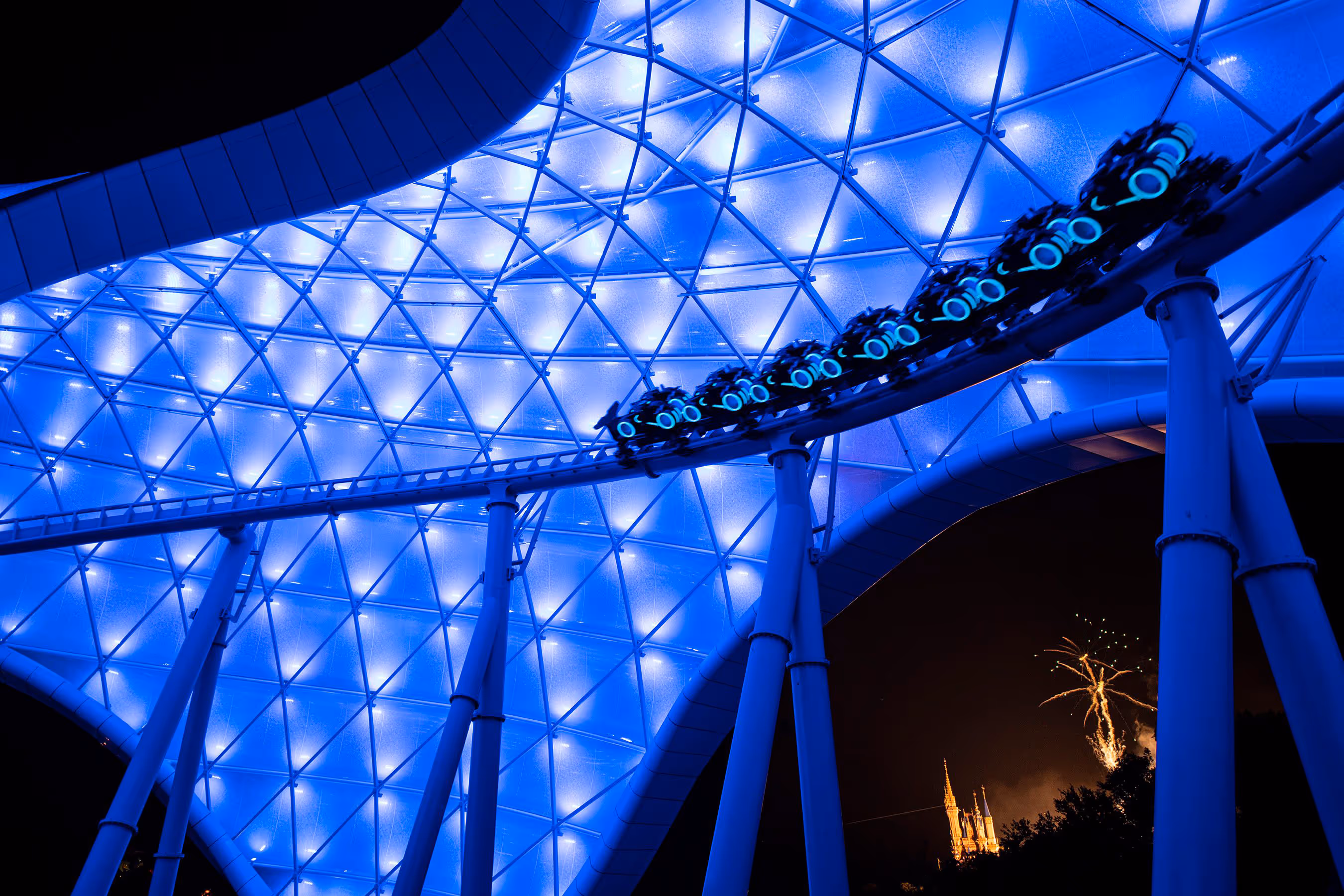 Atraccion TRON de Disney Orlando
