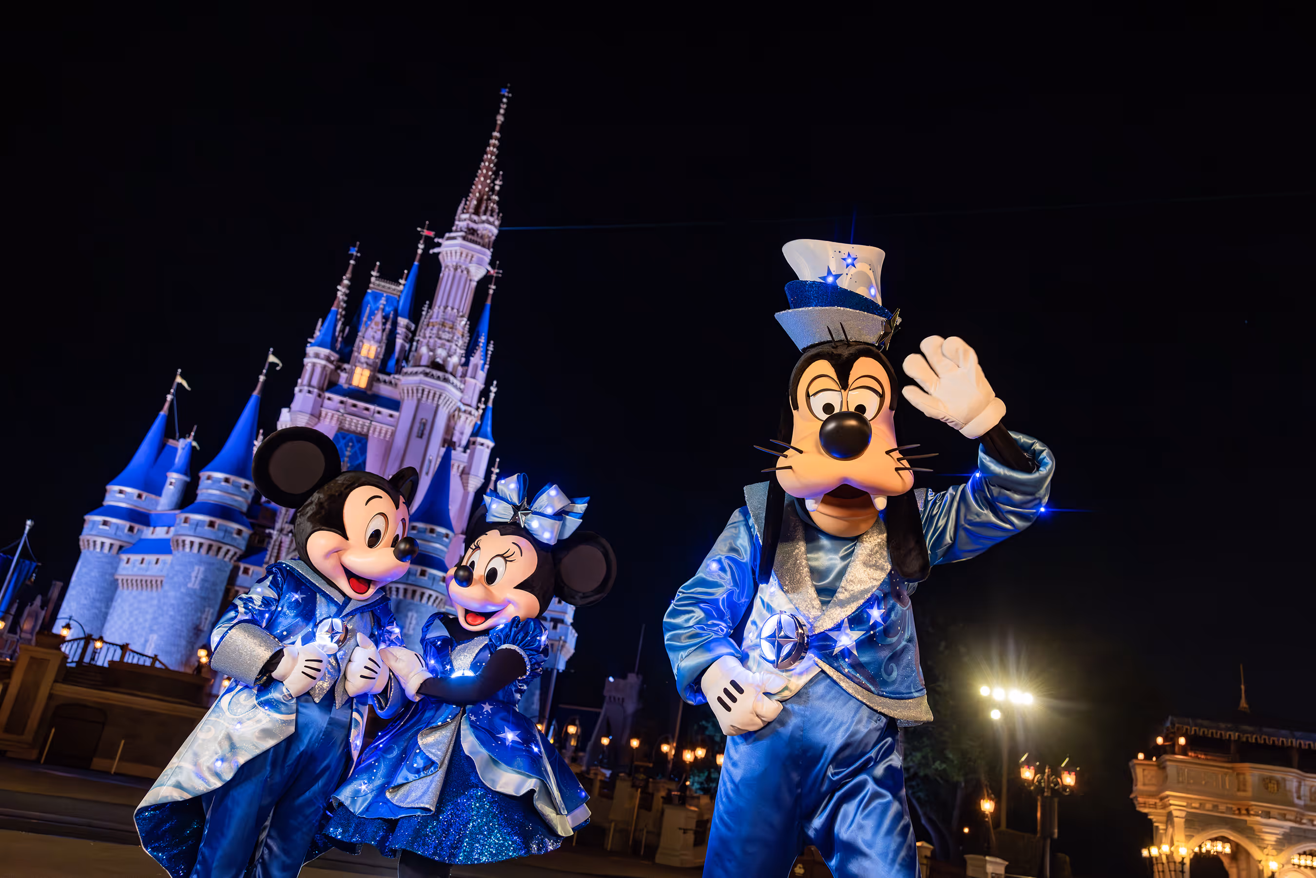 Disney Starlight desfile nocturno en Magic Kingdom