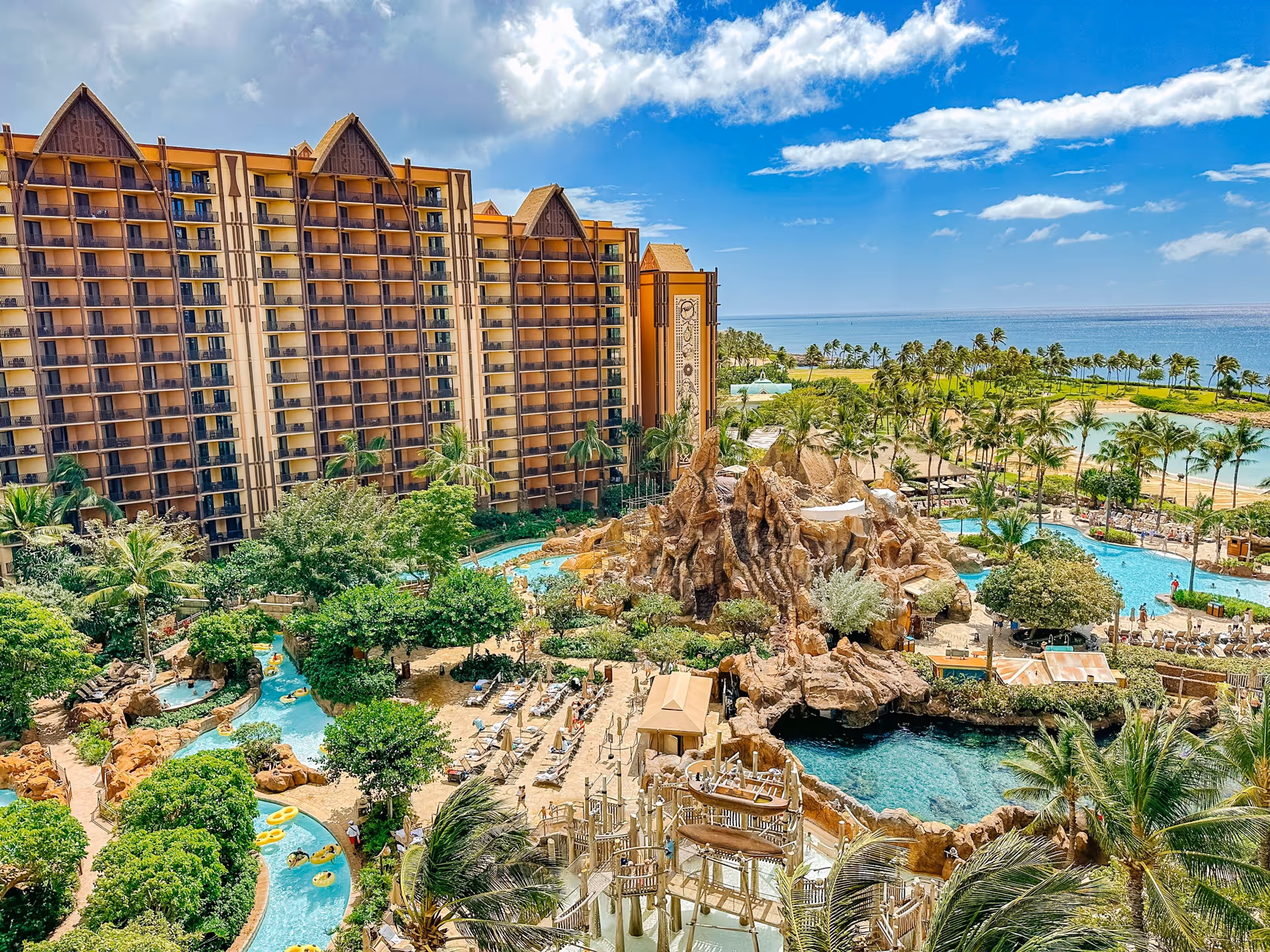 Foto sobre Aulani Resort, el hotel de Disney en Hawaii