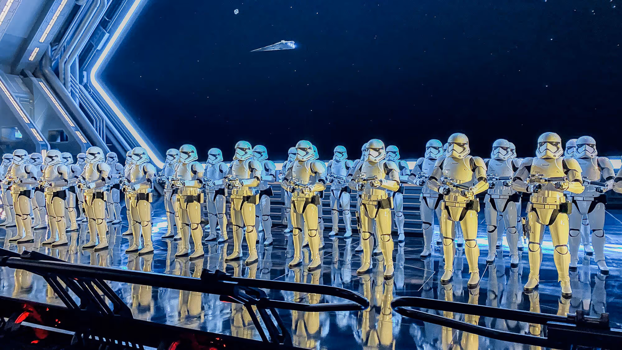 foto sobre la atracciones rise of the resistance en hollywood studios disney orlando