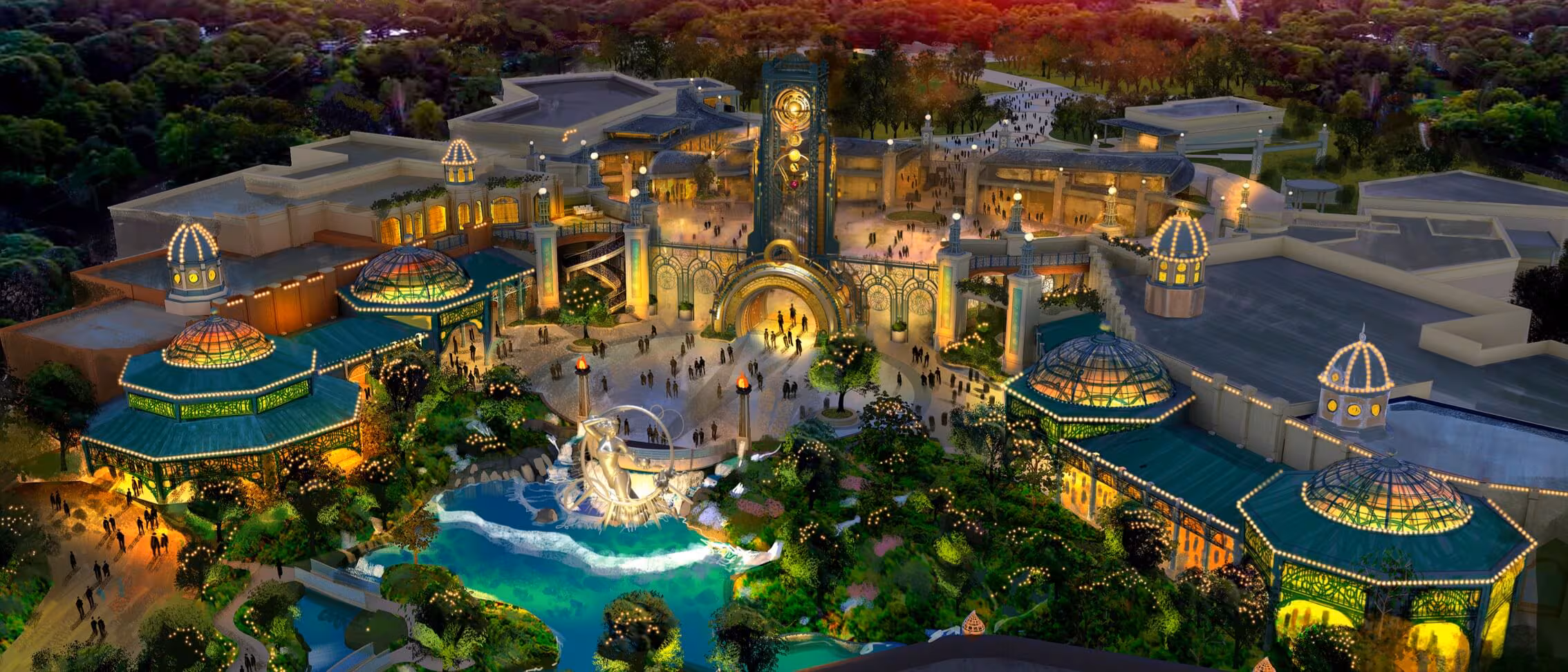 Imagen de Celestial Park en Epic Universe