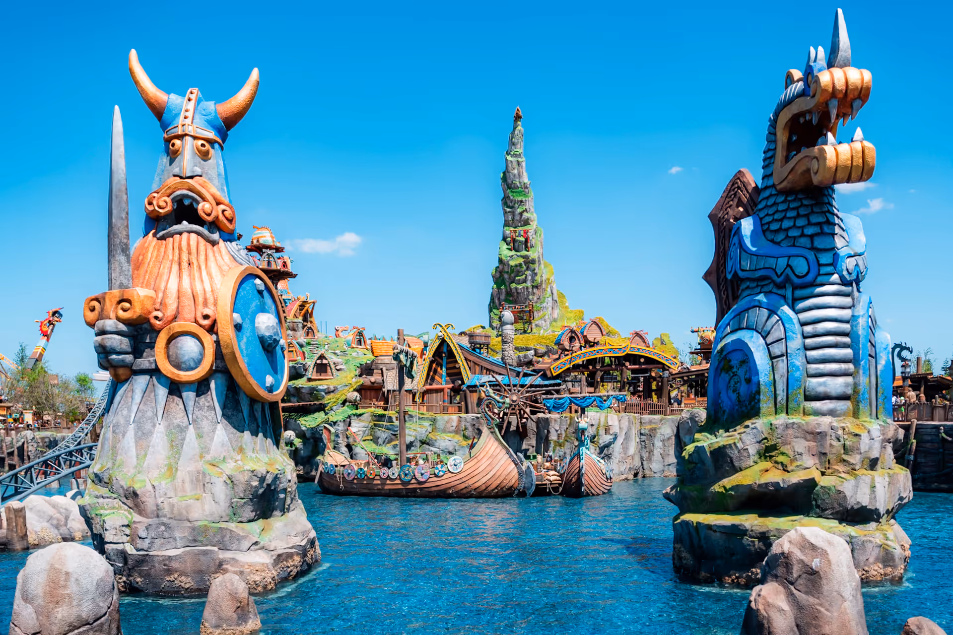 Imagen de Isle of Berk en Epic Universe