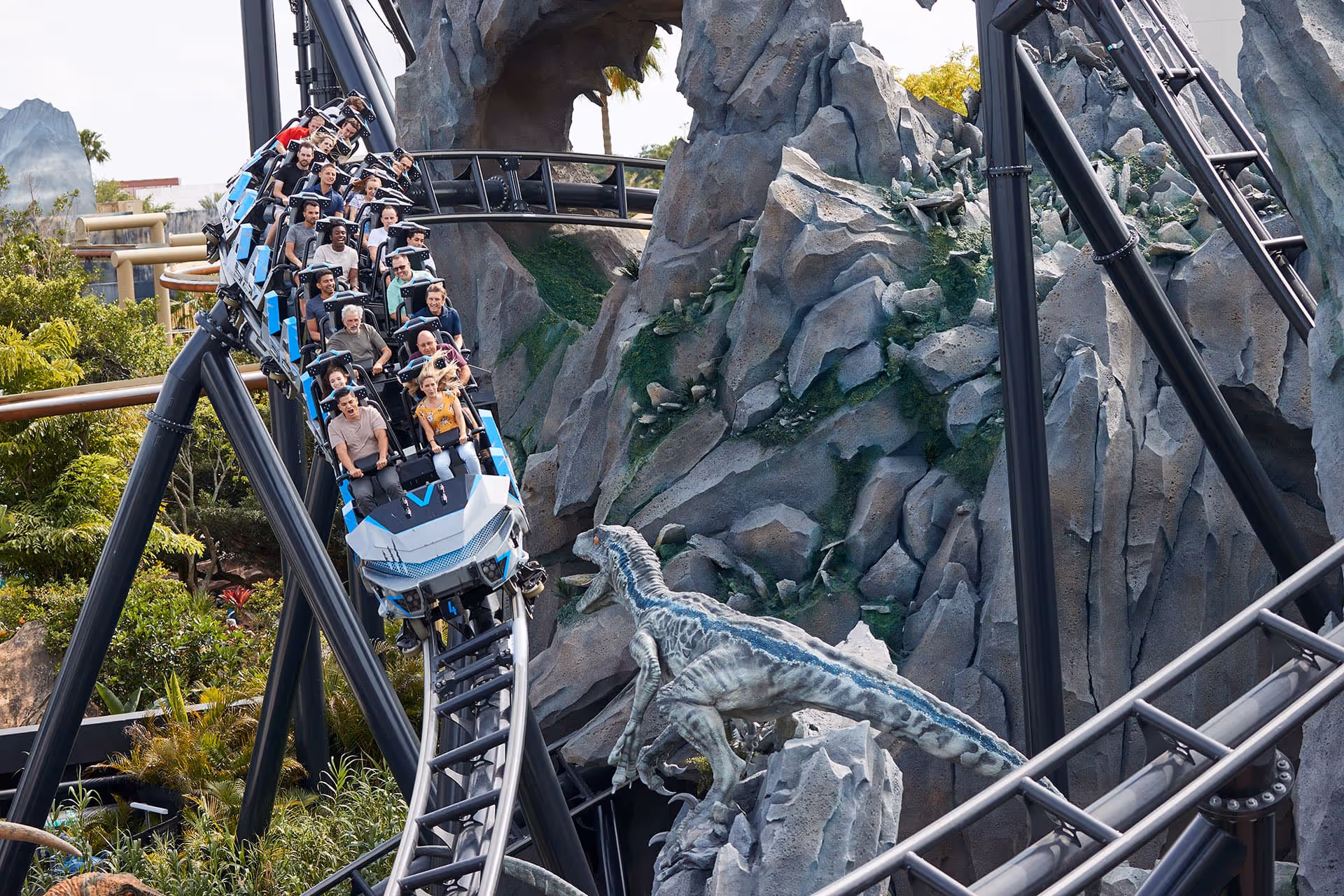 foto sobre velocicoaster en universal orlando