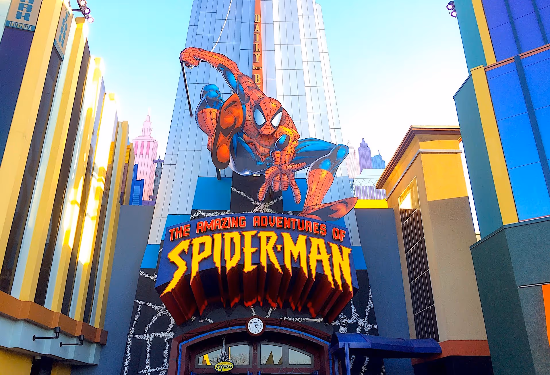 Imagen simulador de Spiderman Universal Orlando