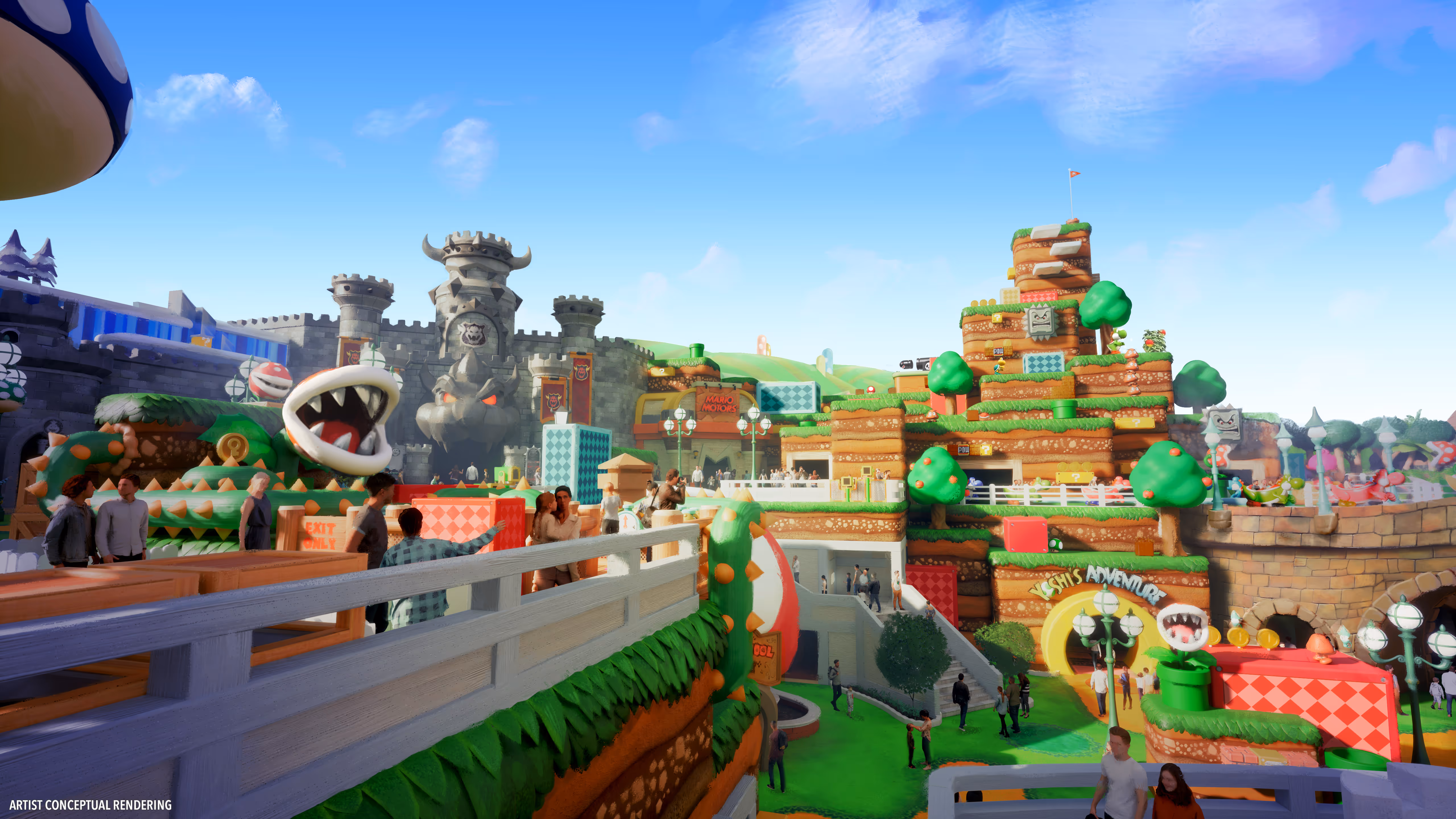 Imagen de Super Nintendo World en Epic Universe