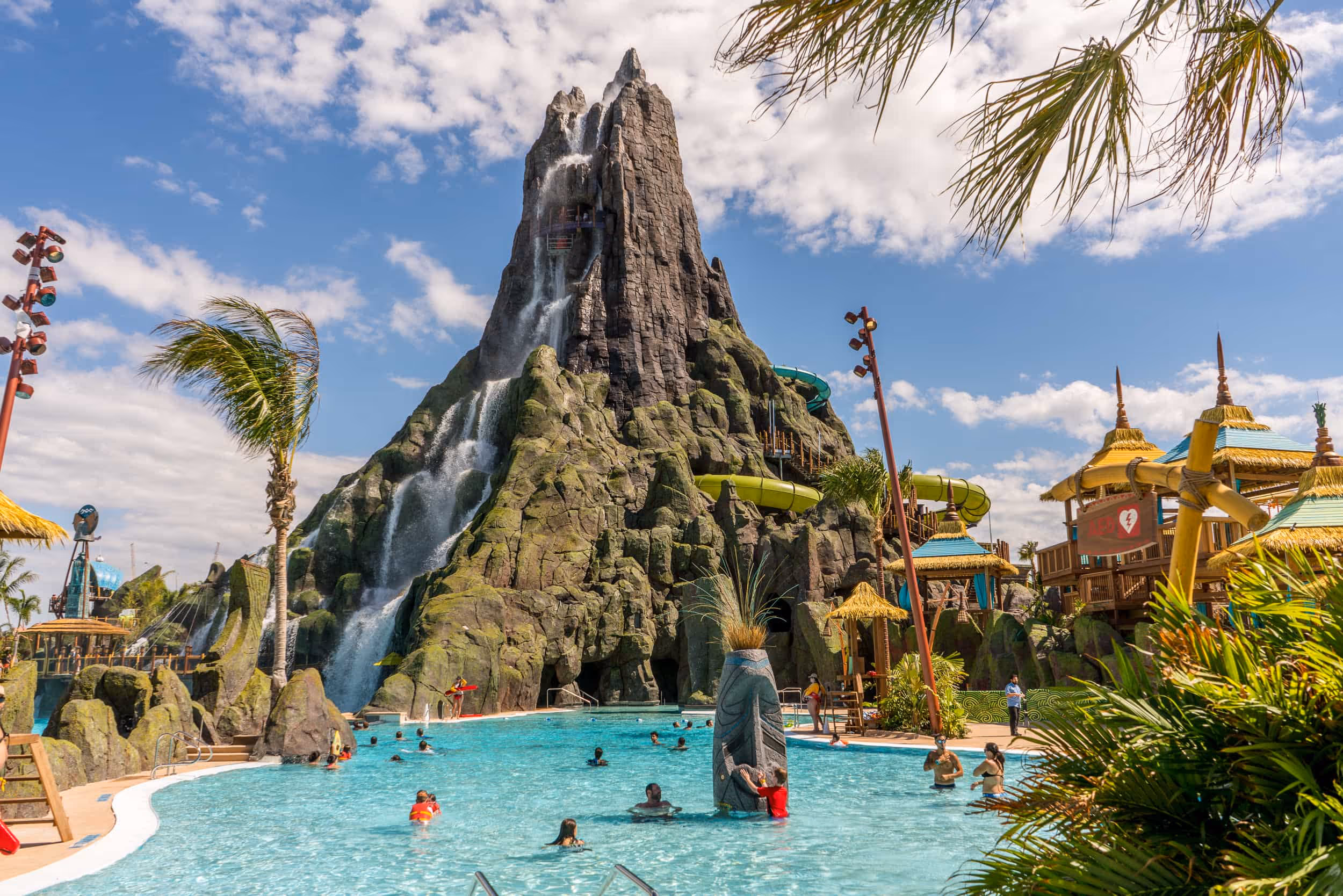 Foto del parque acuático Volcano Bay en Universal Orlando