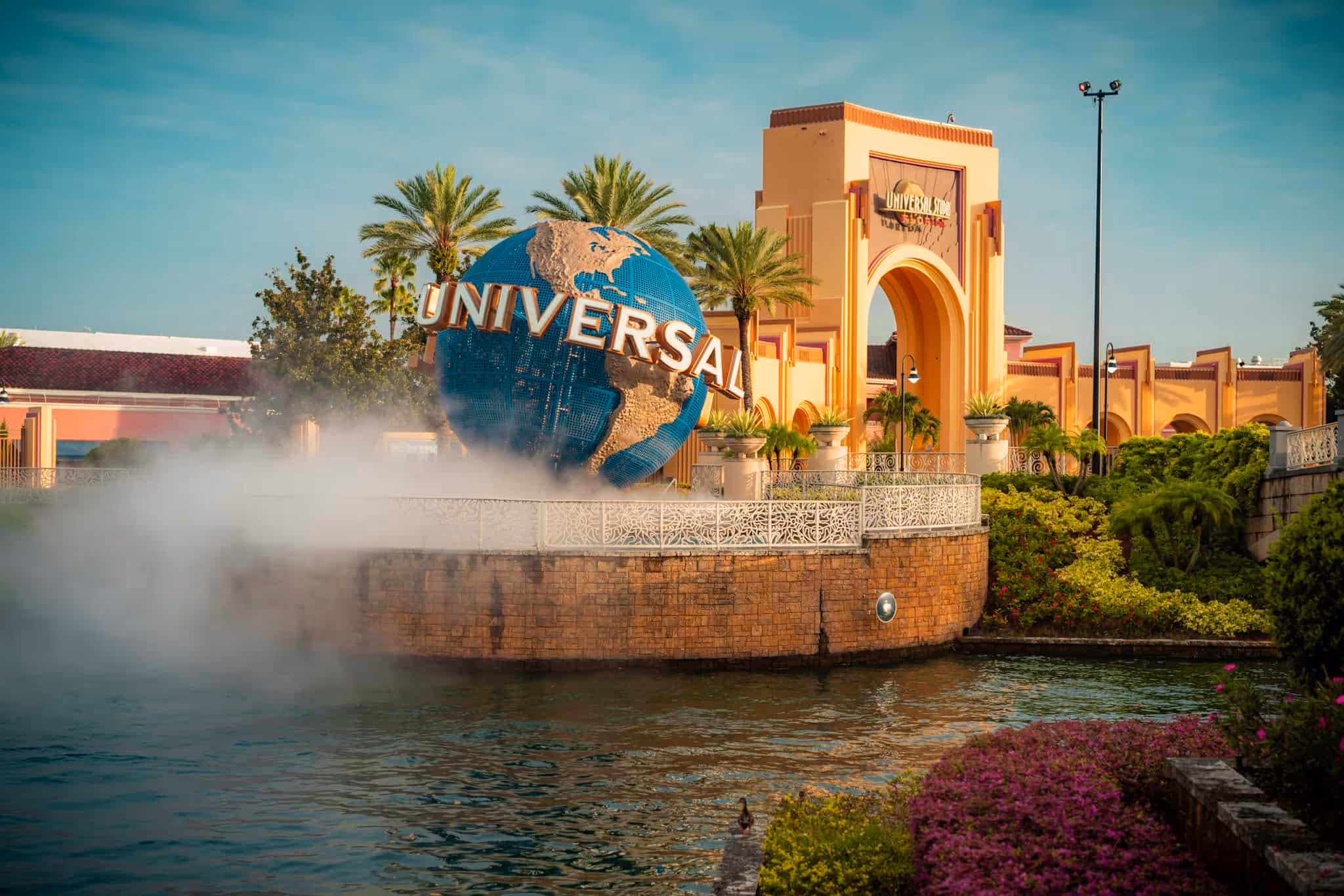 Vista de los parques de Universal Orlando